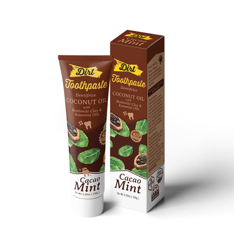 Buy with Prime Coconut Oil Toothpaste - The Dirt - Super Natural Oral Care Cacao Mint / 72g Oral Care