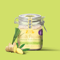 Buy with Prime - Tooth Powder - The Dirt - Super Natural Oral Care Lemon Grass / 6 Month Oral Care