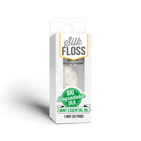 Plastic Free Silk Floss with Mint Essential Oil - The Dirt - Super Natural Personal Care Oral Care