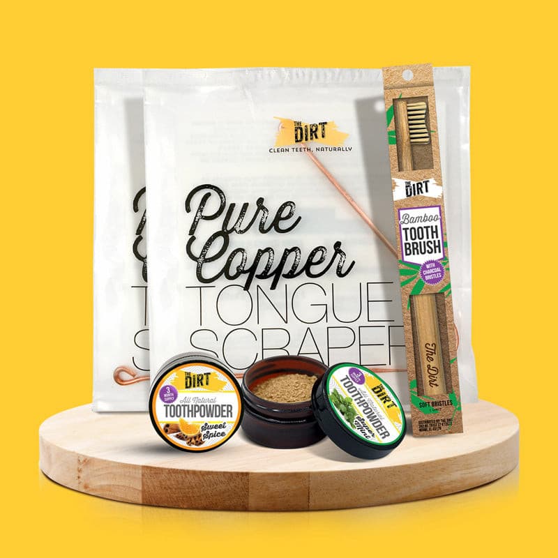 Toothpowder Starter Kit - The Dirt - Super Natural Personal Care Holiday Bundles